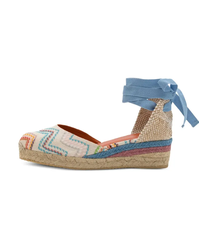 Missoni Eva Espadrilles 30mm - Blau Blau