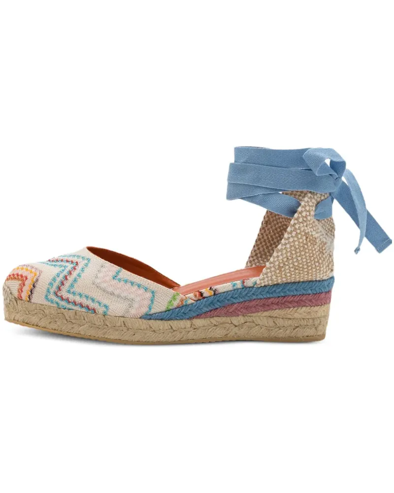Missoni Eva Espadrilles 30mm - Blau Blau