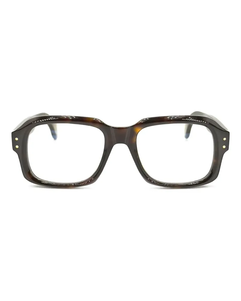 Cutler and Gross Oversized-Brille in Schildpattoptik - Braun Braun