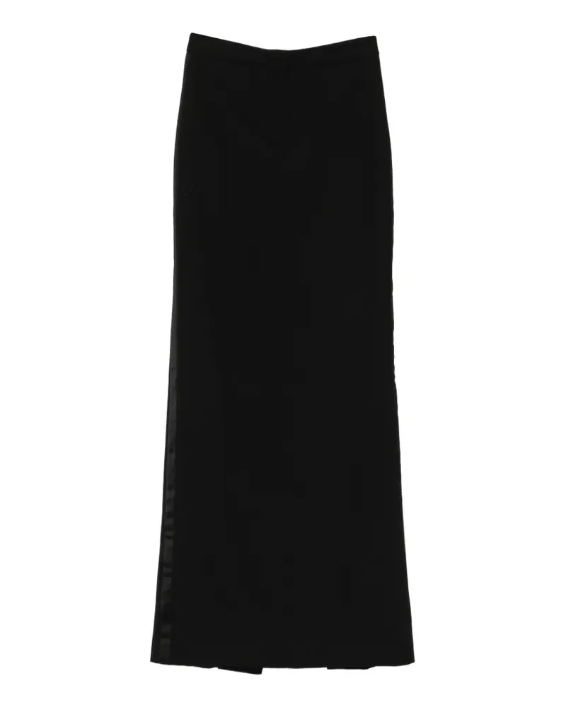 Kiki De Montparnasse Smoking-Maxirock - Schwarz Schwarz