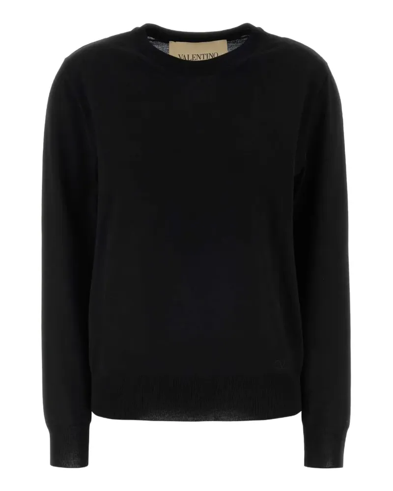 Valentino Garavani VLogo crew-neck sweater - Schwarz Schwarz