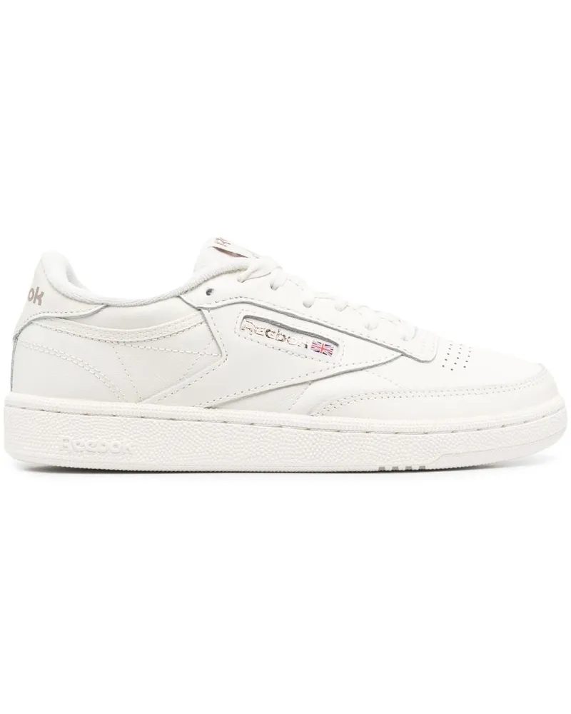 Reebok Sneakers mit Logo-Patch Weiß