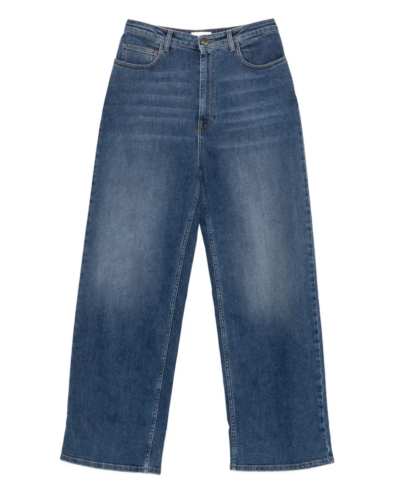 Fabiana Filippi Jeans mit weitem Bein - Blau Blau
