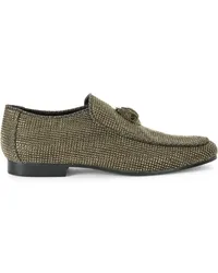 Kurt Geiger Hugh Eagle Loafer mit Strass Braun