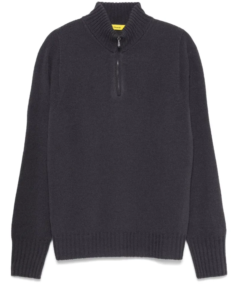 Drumohr  Pullover mit Reißverschluss - Grau Grau