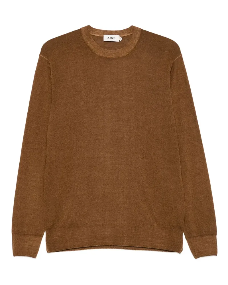 Altea Pullover mit rundem Ausschnitt - Braun Braun