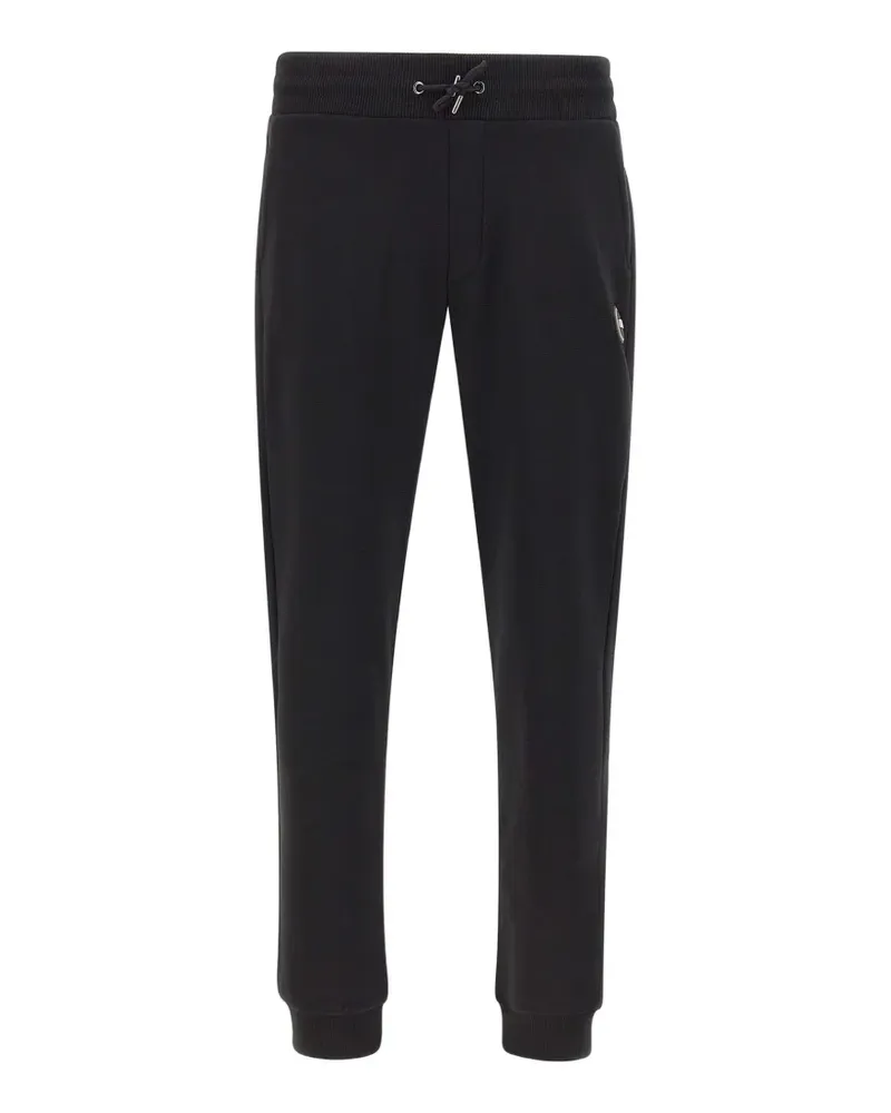 Colmar logo-patch drawstring track pants - Schwarz Schwarz