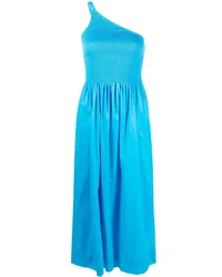 Faithfull The Brand Khalani One-Shoulder-Kleid Blau