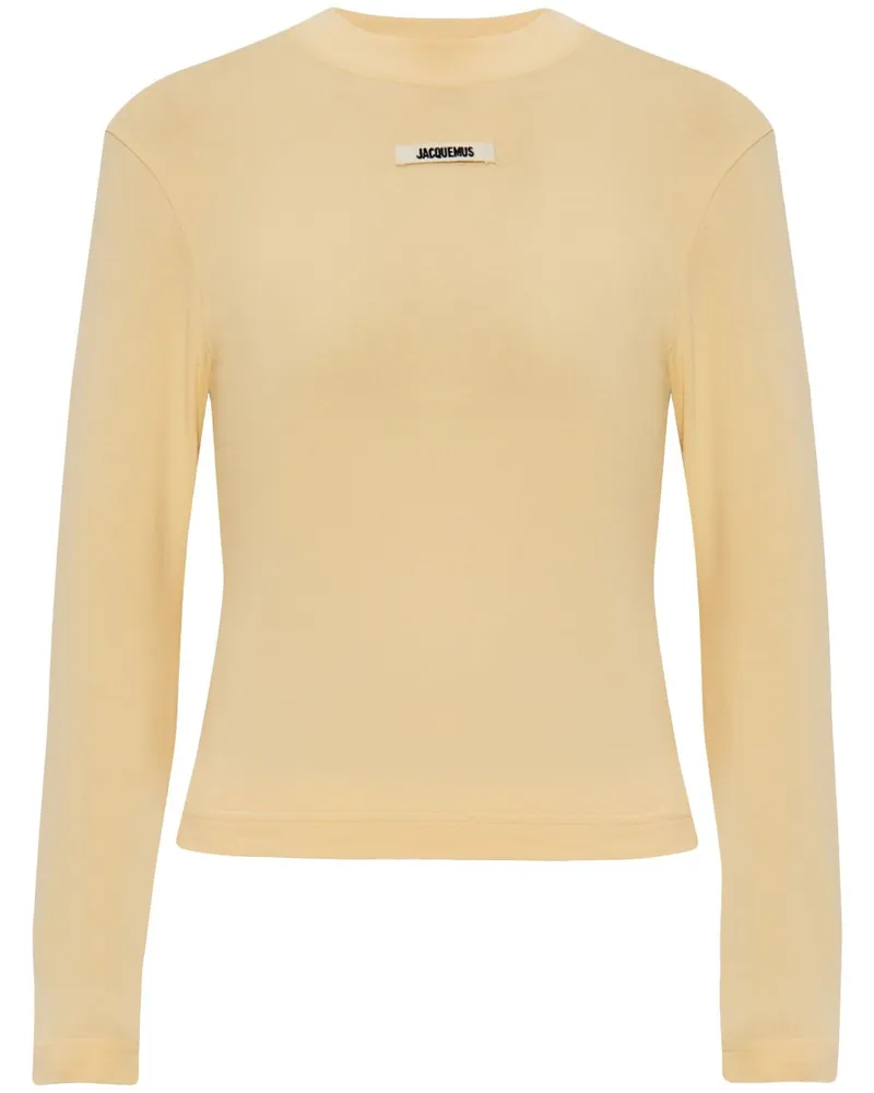 Jacquemus Gros Grain T-Shirt - Nude Nude