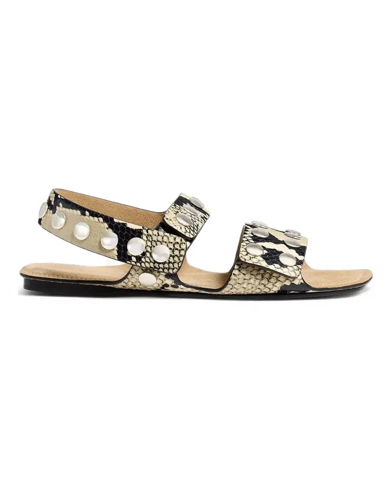 KHAITE Boden Sandalen - Nude Nude