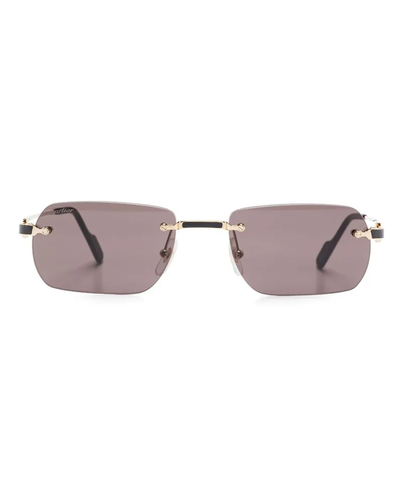 Cartier Première de Cartier Sonnenbrille - Schwarz Schwarz