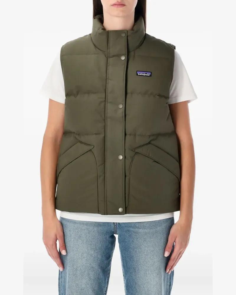 Patagonia Hemdjacke mit geknöpften Taschen - Grün Grün