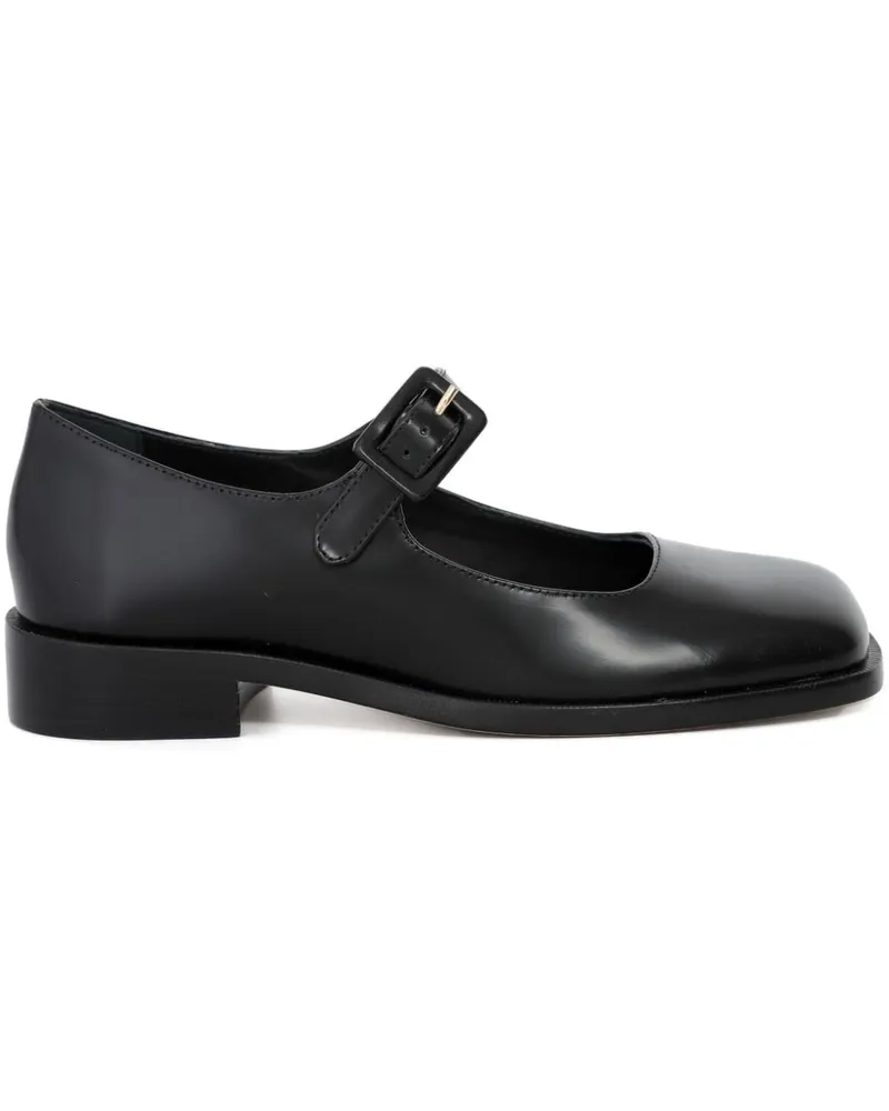 Sarah Chofakian Nery Ballerinas 25mm - Schwarz Schwarz