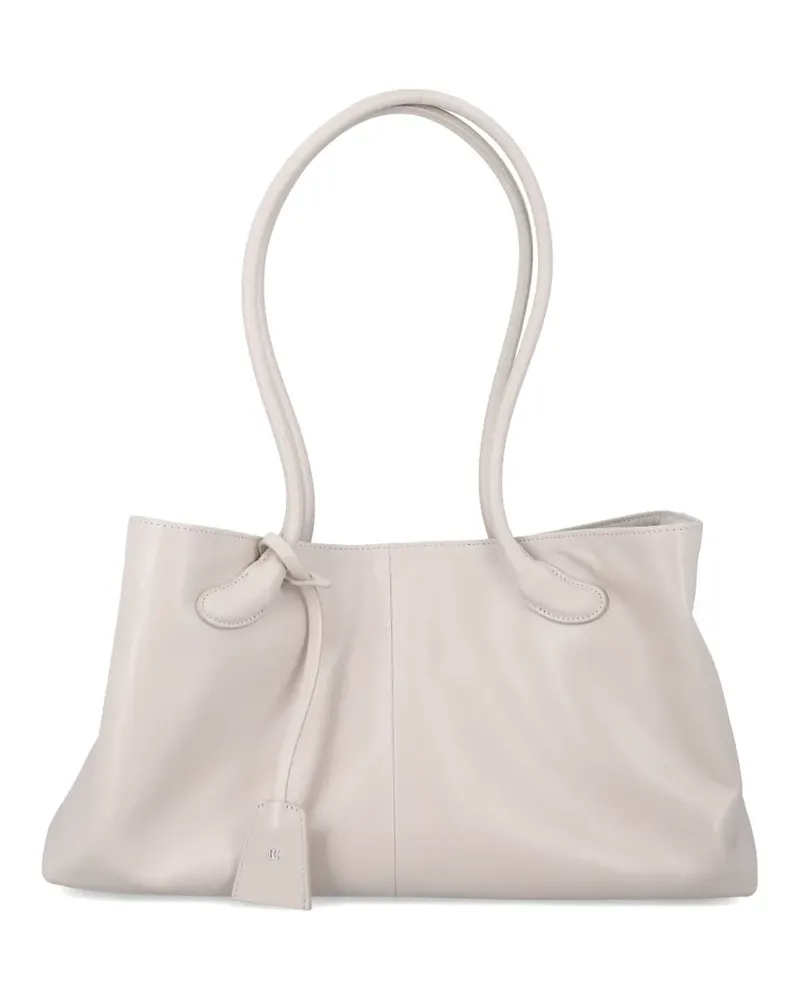 LOW CLASSIC Haricot Schultertasche - Nude Nude