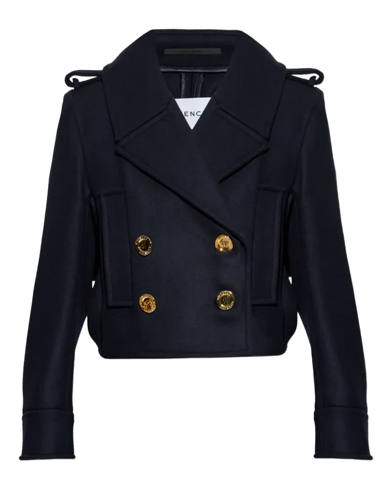 Givenchy Jacke mit goldfarbenen Knöpfen - Blau Blau