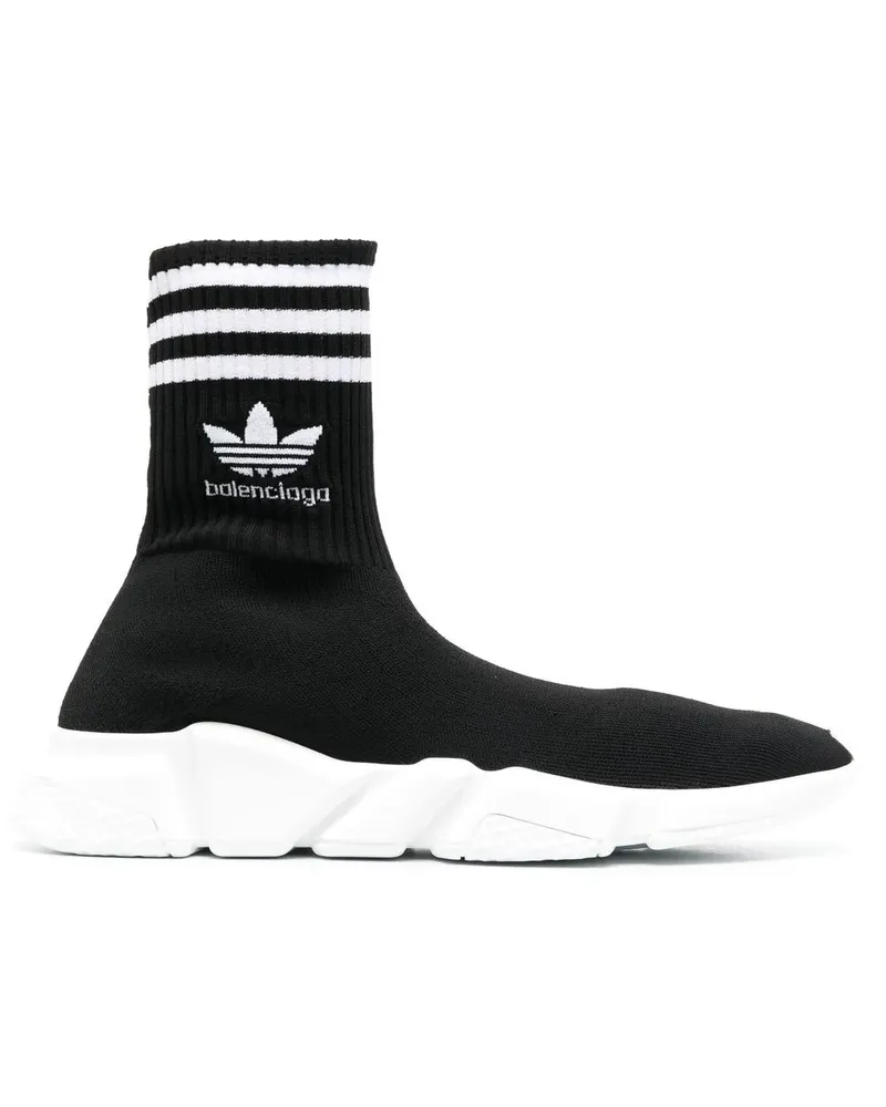 Balenciaga x adidas Speed Sneakers - Schwarz Schwarz