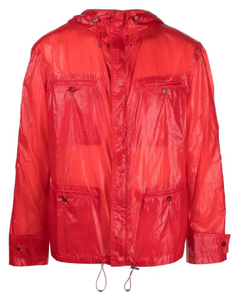 Ferragamo Hoodie mit Taschen - Rot Rot