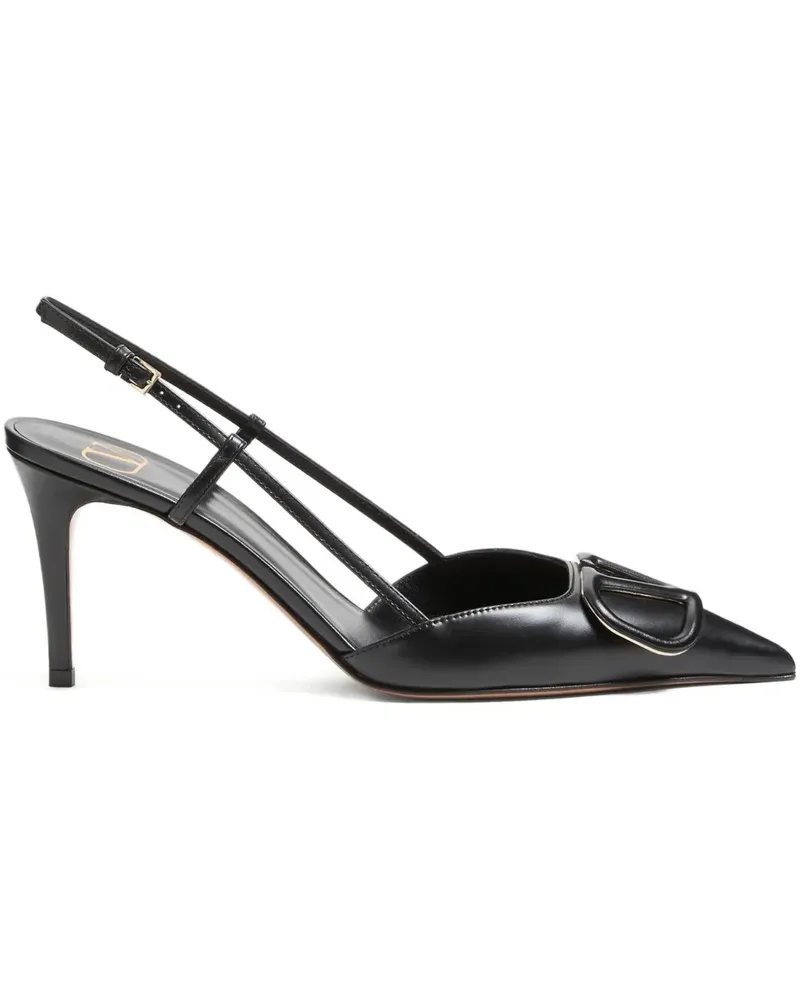 Valentino Garavani VLogo Pumps 80mm - Schwarz Schwarz