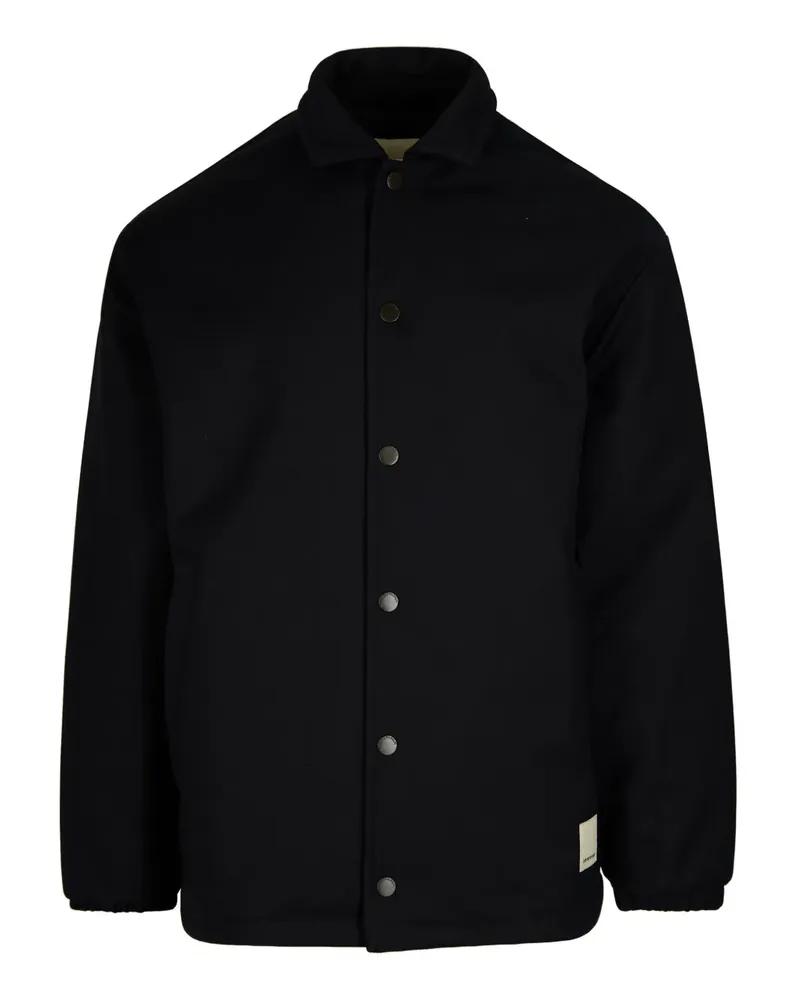 Emporio Armani Jacke mit Logo-Stickerei - Blau Blau