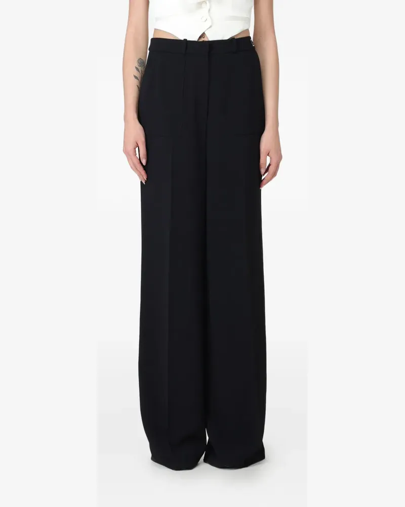 Elisabetta Franchi Hose mit Eingrifftaschen - Schwarz Schwarz