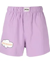 Natasha Zinko Happy Friday Boxershorts Violett