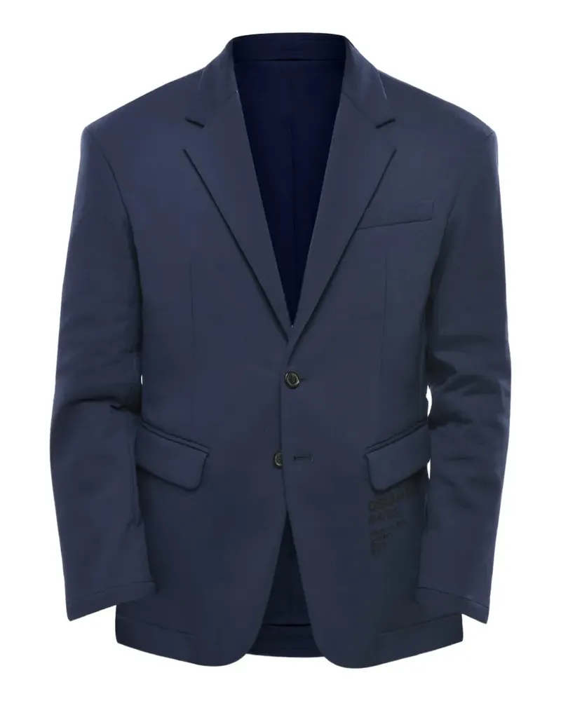 Dsquared2 Langärmeliges Sakko mit zwei Knöpfen - Blau Blau