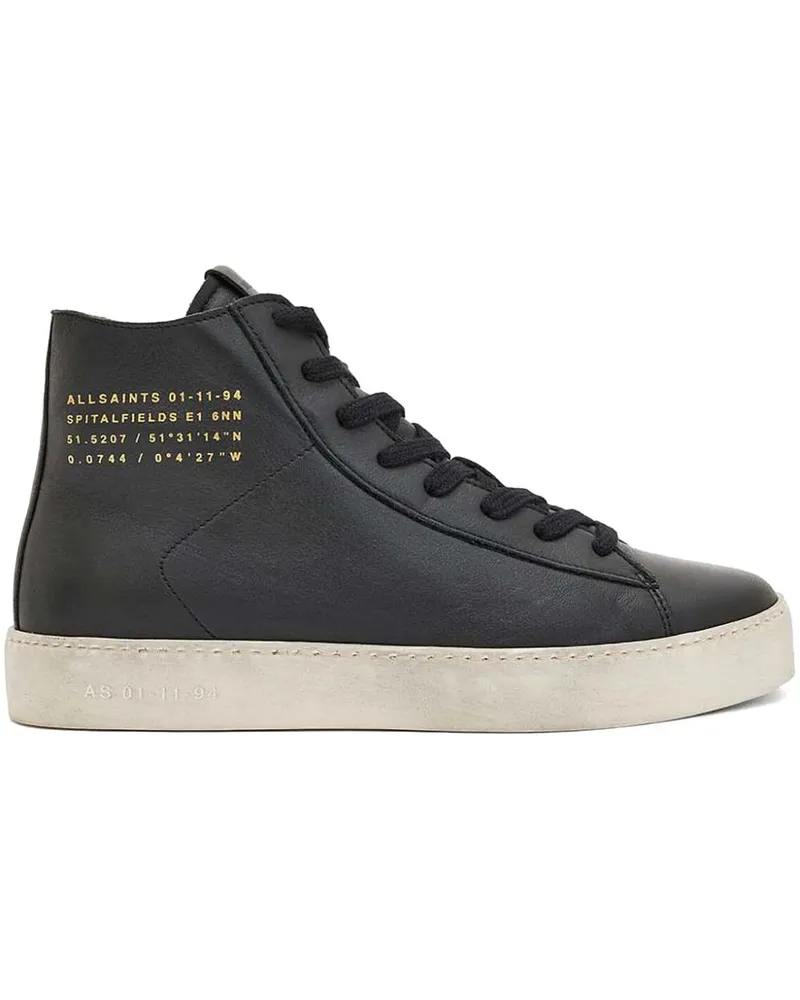 AllSaints Tana Sneakers - Schwarz Schwarz