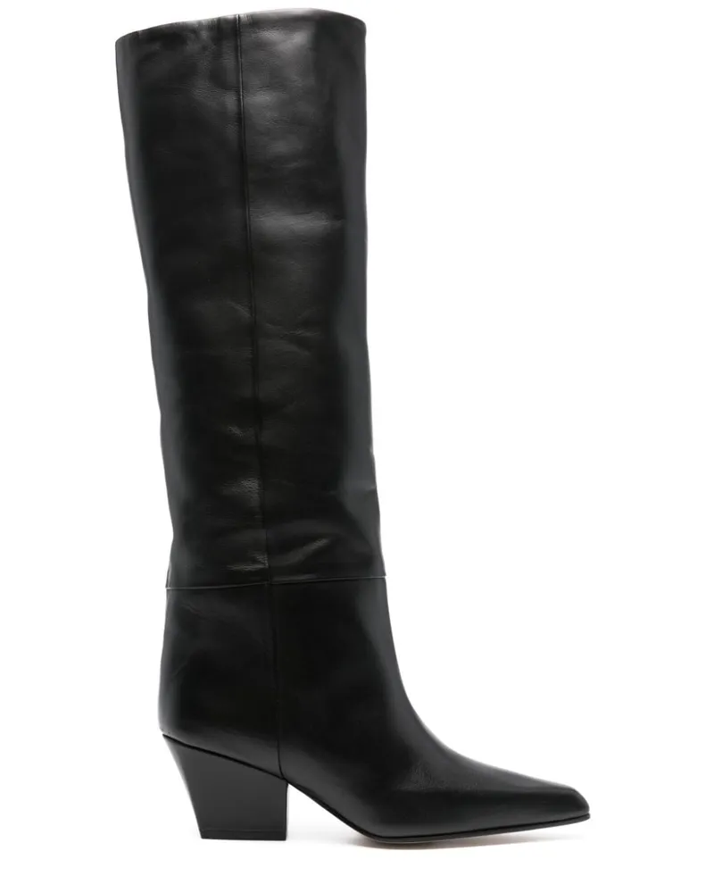 Paris Texas Kniehohe Stiefel - Schwarz Schwarz