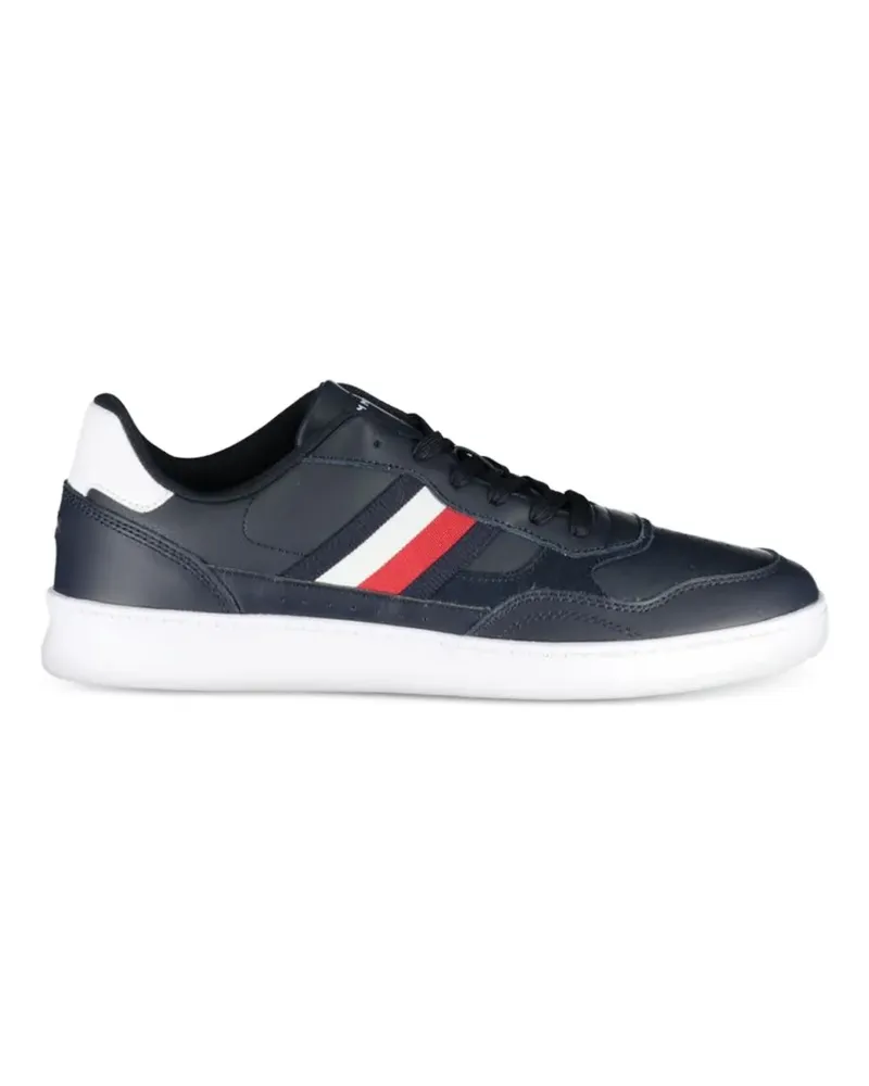 Tommy Hilfiger flag-detail panelled sneakers - Blau Blau