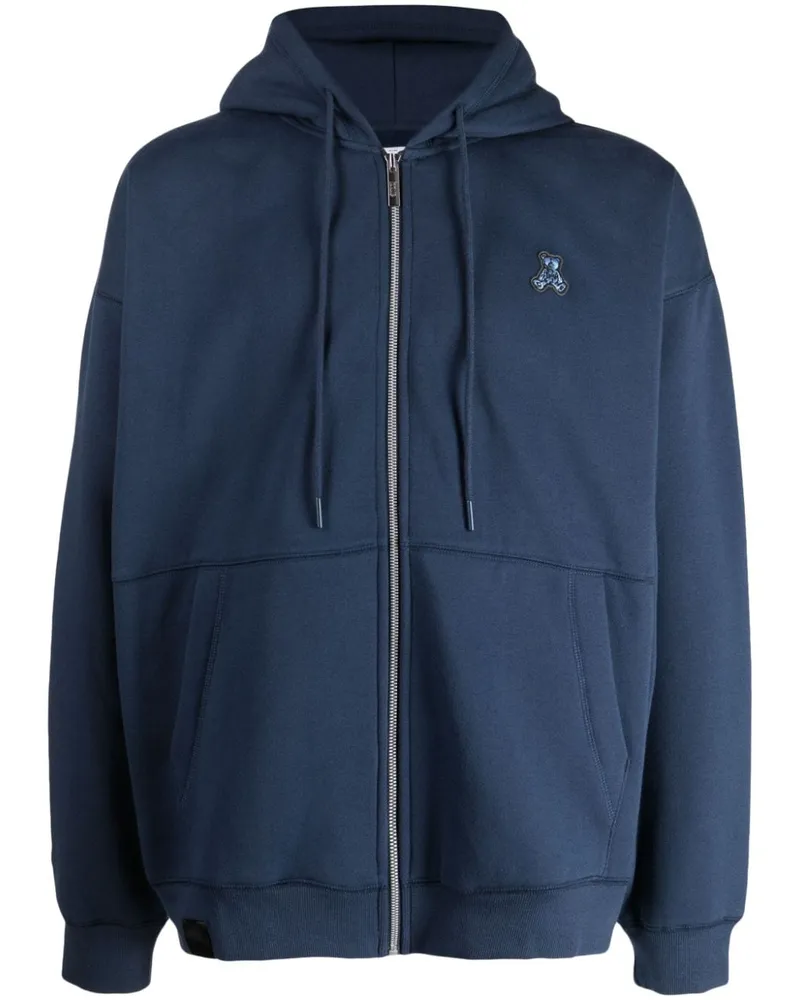 Izzue Jacke mit Logo-Applikation Blau