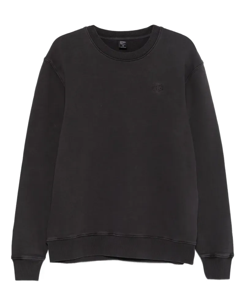 Deus Ex Machina Sweatshirt mit Logo-Stickerei - Schwarz Schwarz