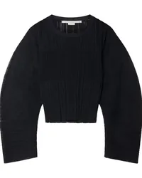 Stella McCartney Plissiertes Top Schwarz