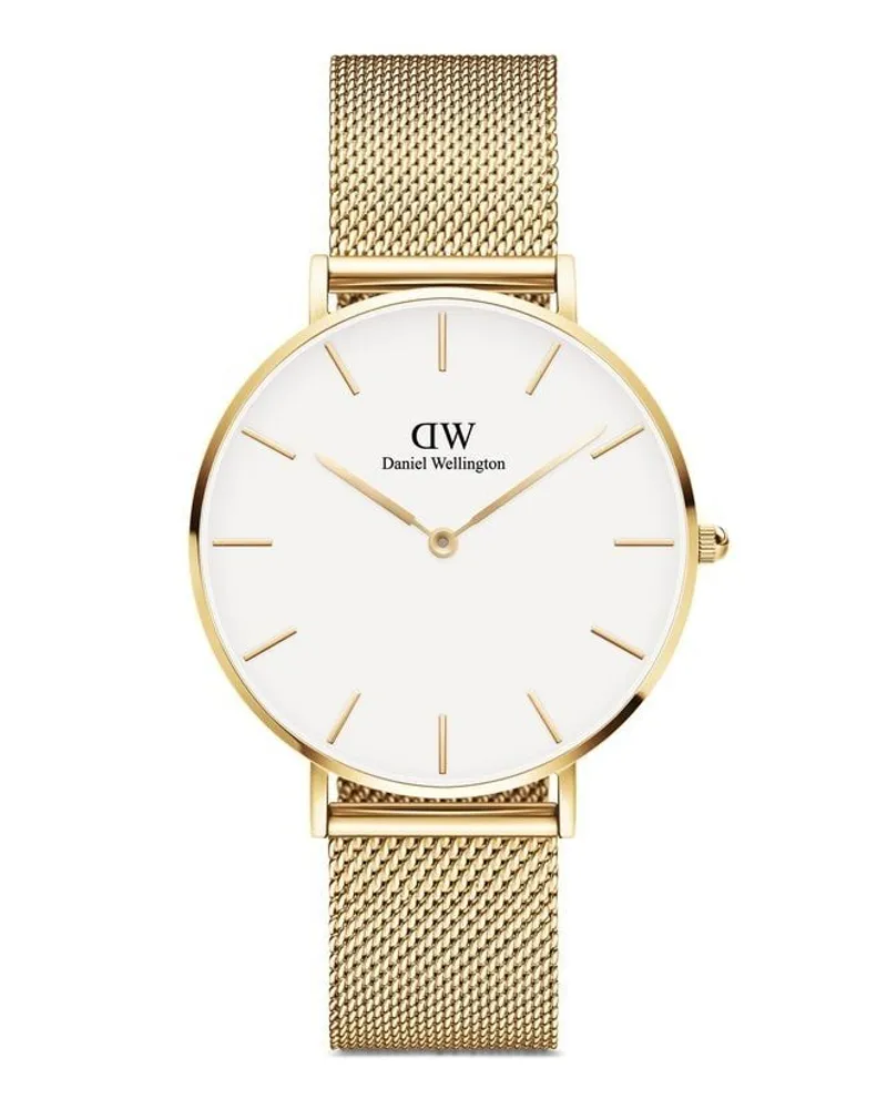 Daniel Wellington Petite Evergold 36mm Weiß