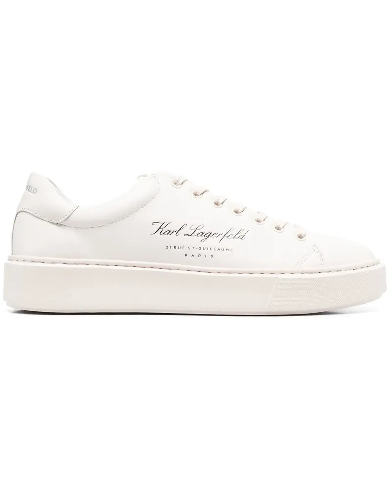 Karl Lagerfeld Klassische Sneakers - Weiß Weiß