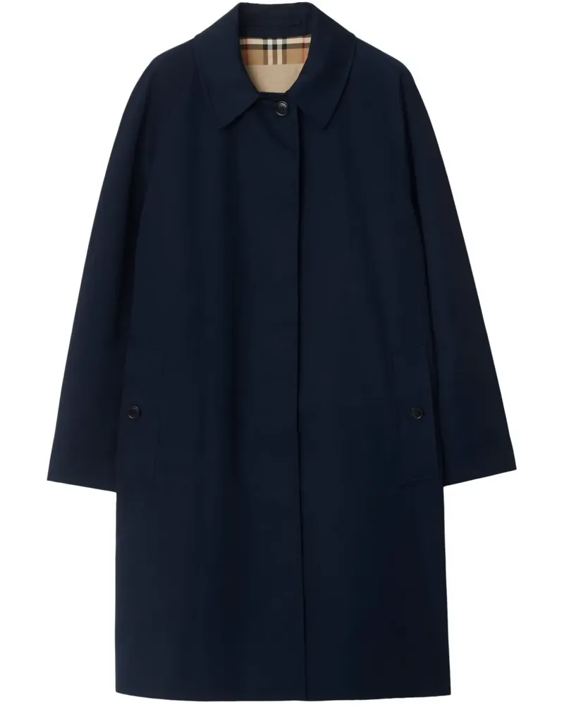Burberry The Camden Heritage Mantel - Blau Blau