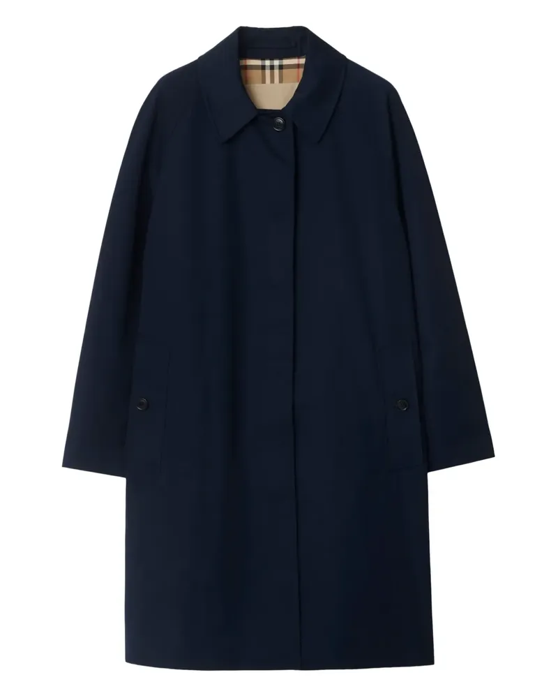 Burberry The Camden Heritage Mantel - Blau Blau