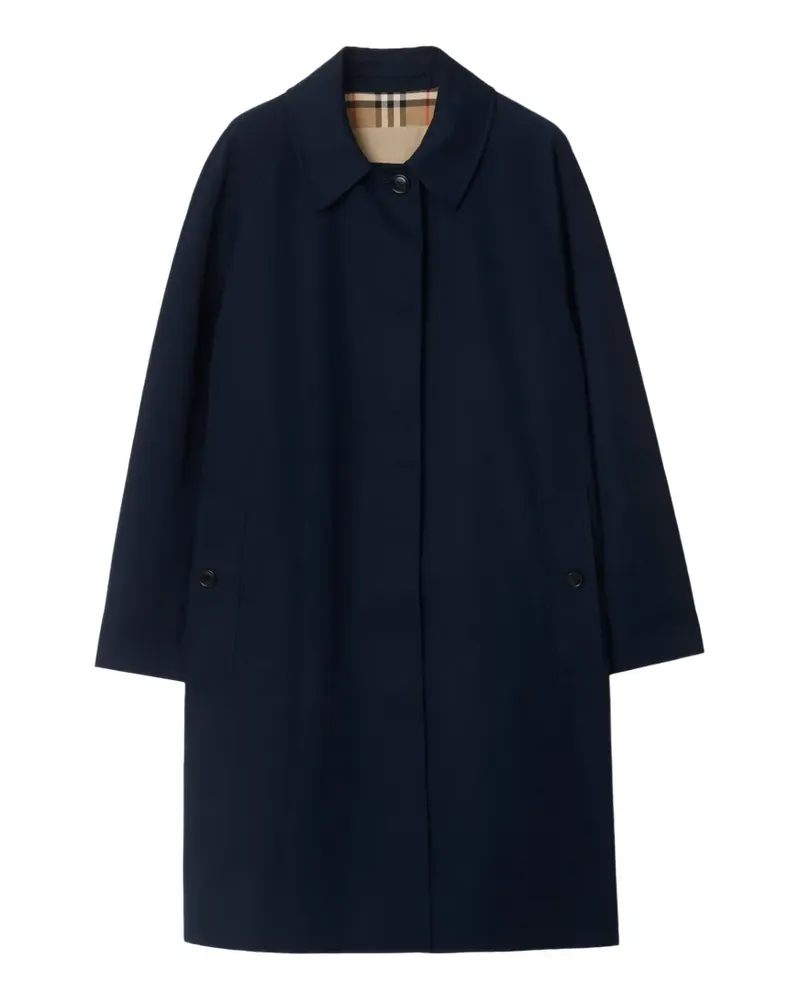 Burberry The Camden Heritage Mantel - Blau Blau