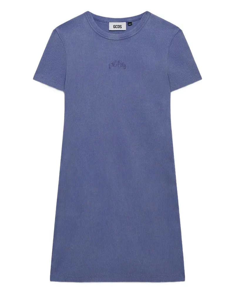 GCDS Minikleid aus Leinen - Violett Violett