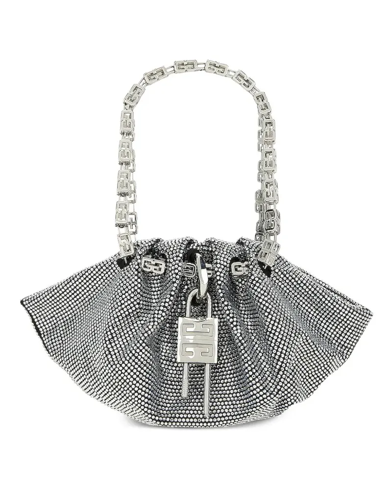 Givenchy mini Kenny crystal-embellished shoulder bag - Silber Silber