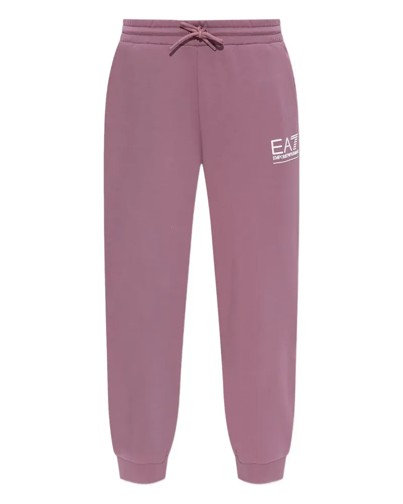 EA7 Jogginghose mit Logo-Stickerei - Rosa Rosa
