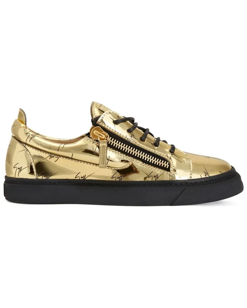 Giuseppe Zanotti Nicki Sneakers Gold