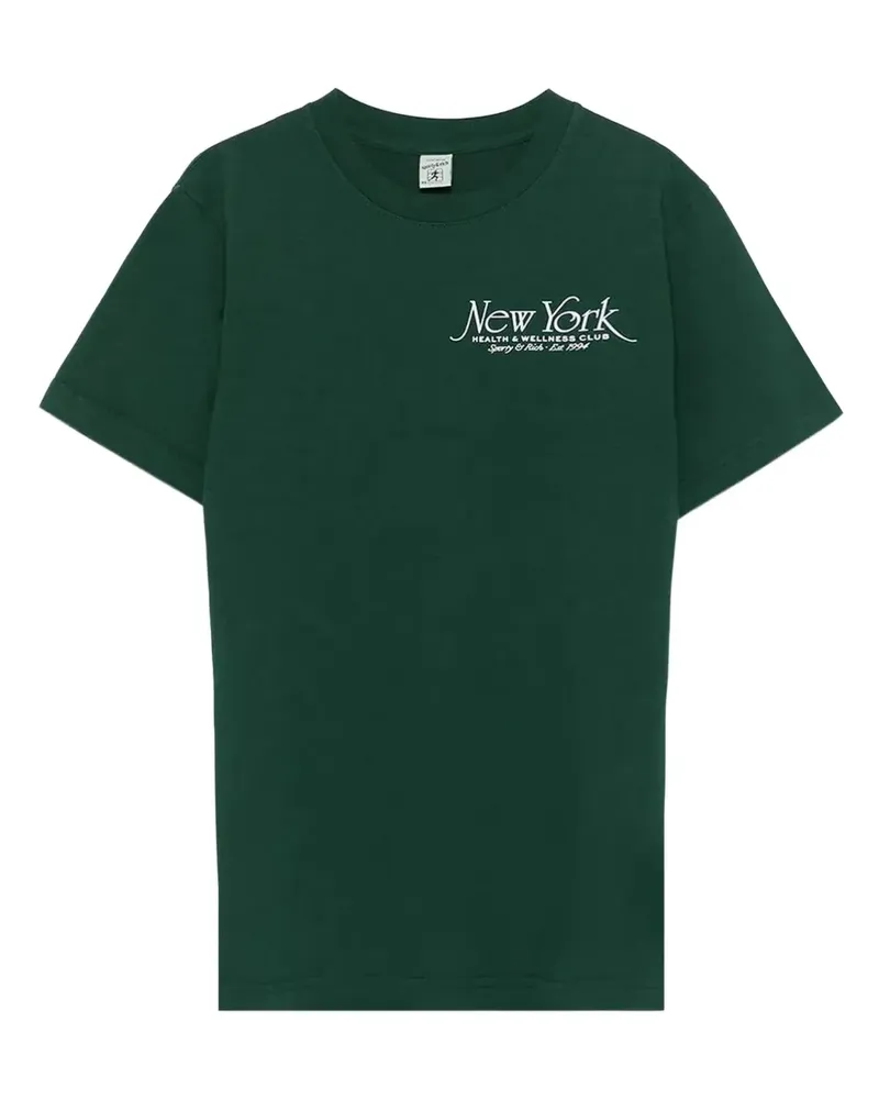 SPORTY & RICH NY 94 T-Shirt - Grün Grün