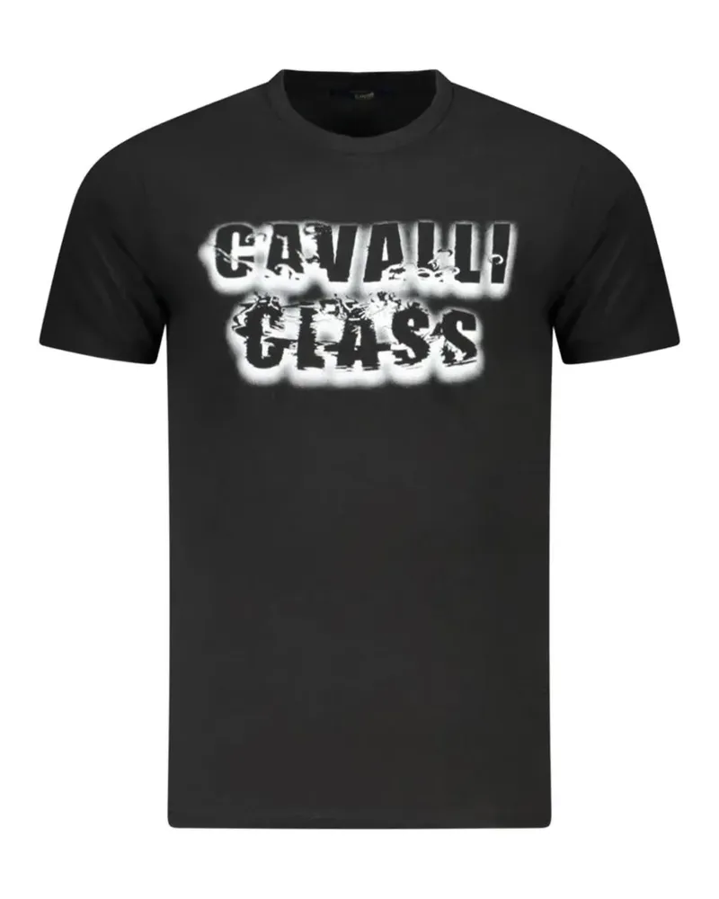 Roberto Cavalli graphic-print T-shirt - Schwarz Schwarz