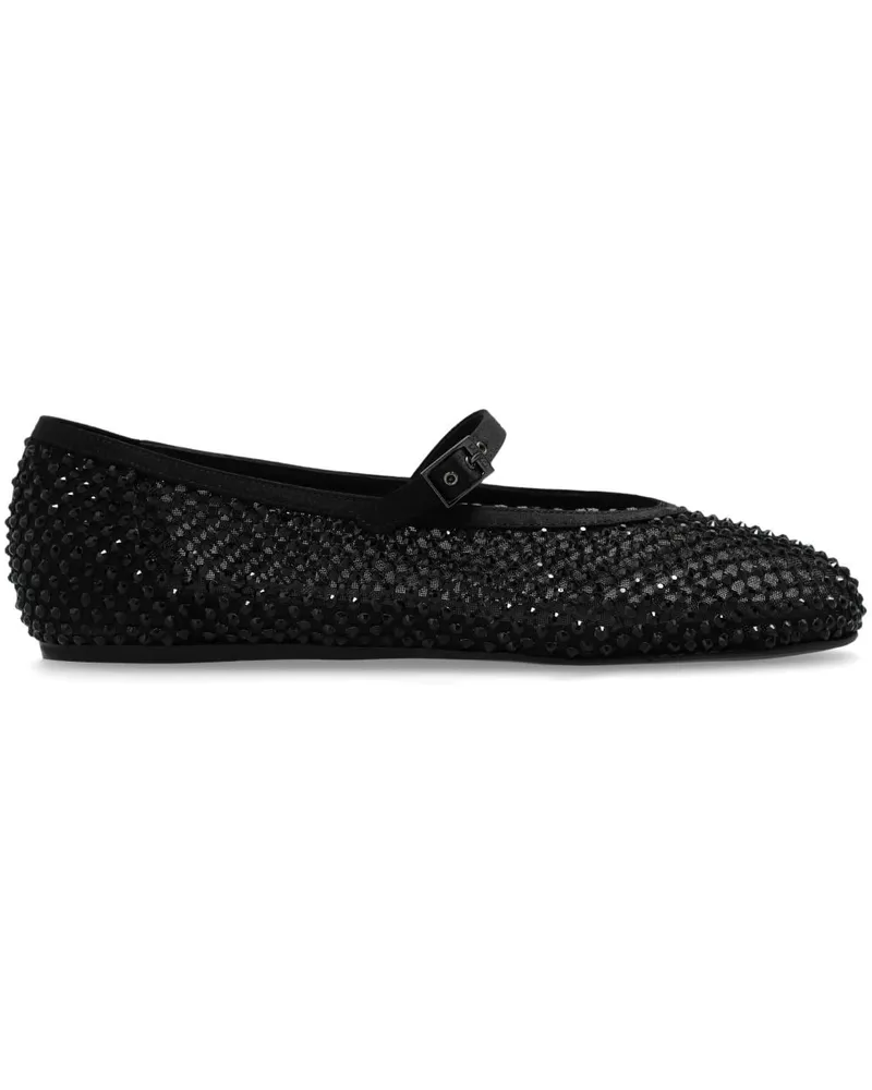 Le Silla Gilda Ballerinas mit Kristallen - Schwarz Schwarz