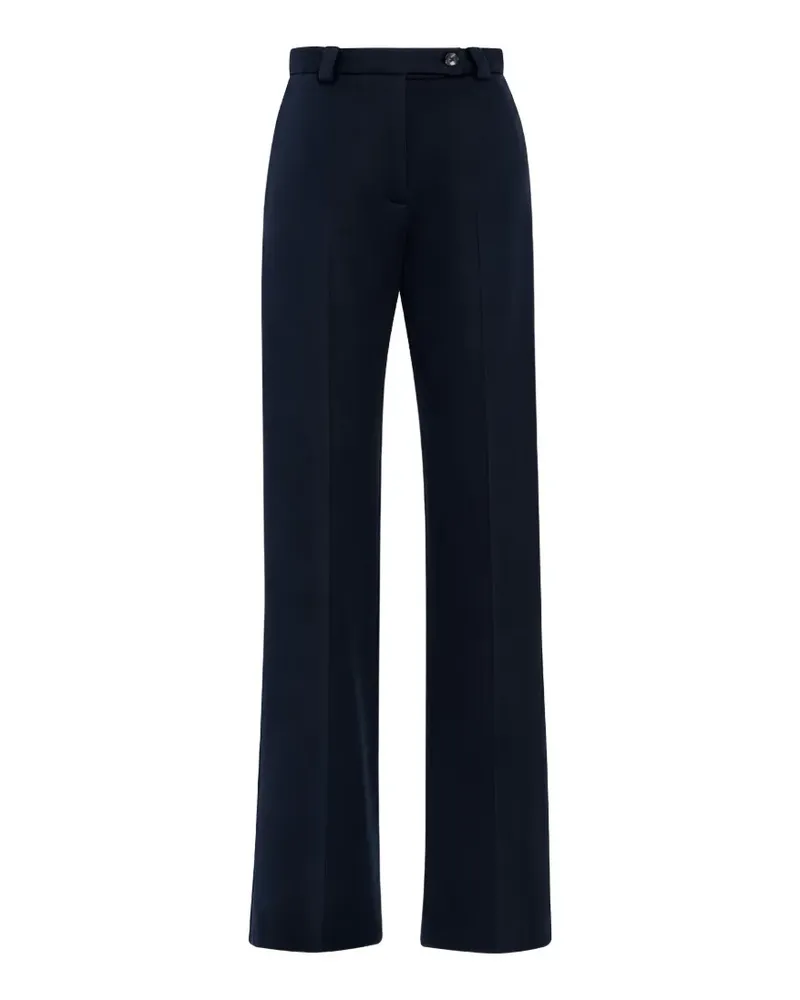 TELA Gerade Hose mit Bügelfalten - Blau Blau