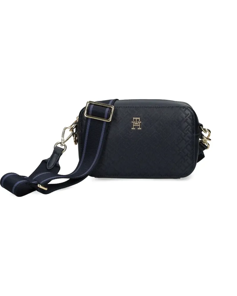 Tommy Hilfiger Umhängetasche mit Logo-Prägung - Blau Blau