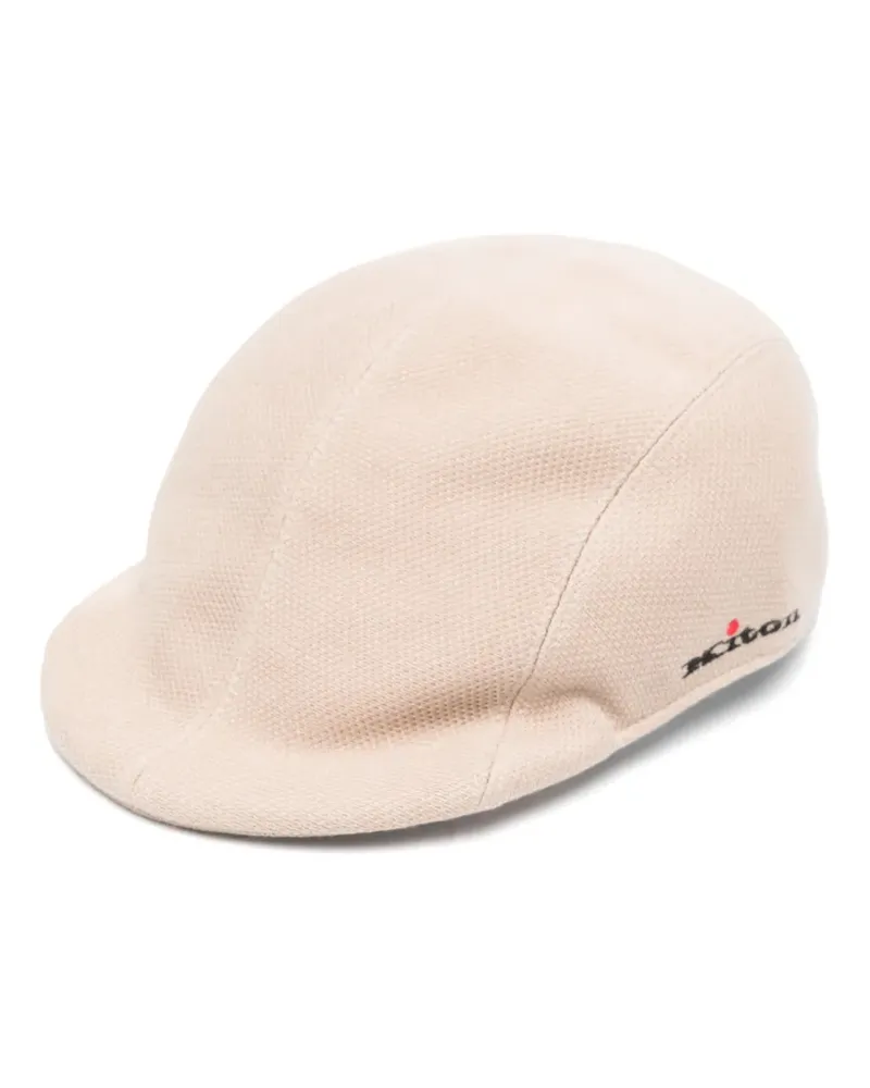 Kiton Baseballkappe aus Piqué - Nude Nude
