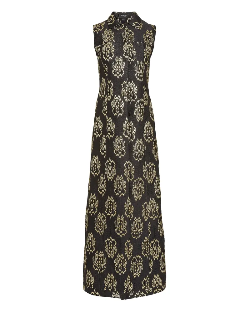 Giambattista Valli Weste aus Ikat-Jacquard - Schwarz Schwarz