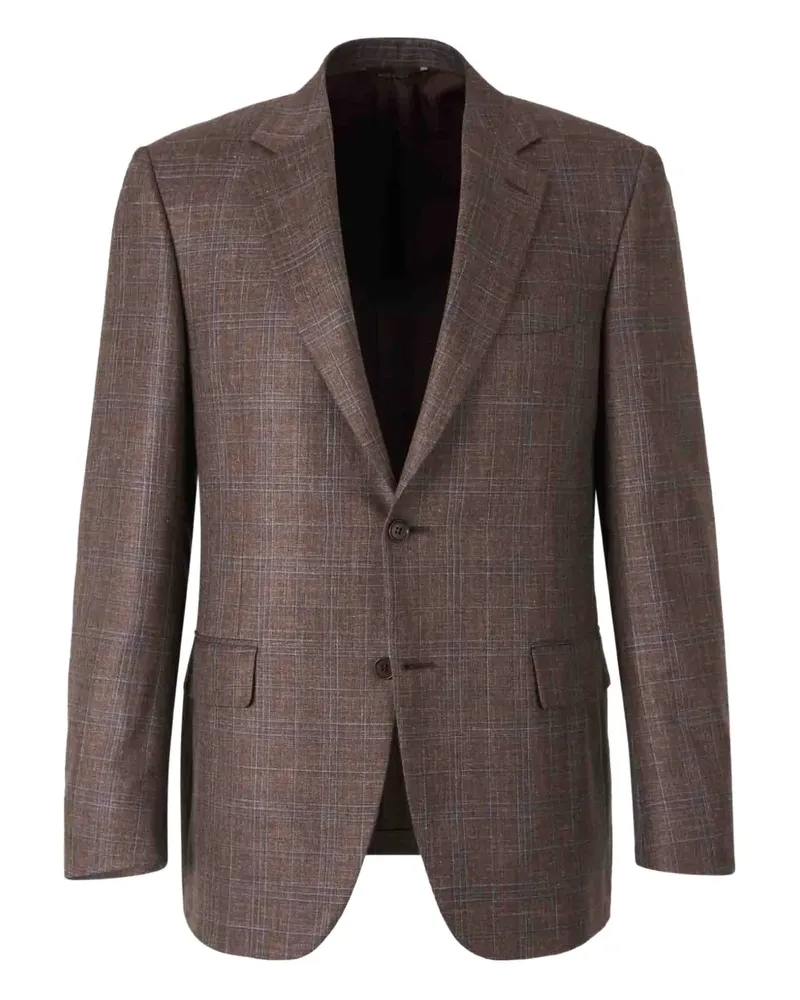 Canali Anzug aus Wolle - Braun Braun