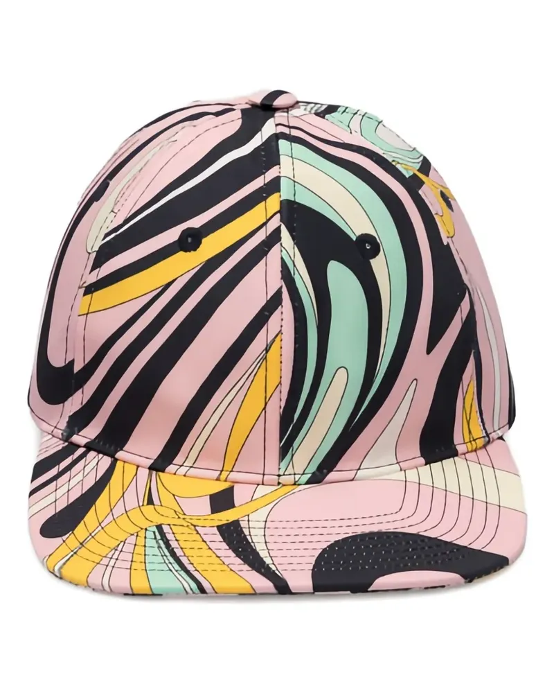 Emilio Pucci Baseballkappe mit Print - Rosa Rosa